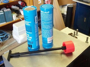 dispensador de la grasa mano herramientas ayuda cartucho caja cambios lube el pistón émbolo bomba 3d print model - Mito3D