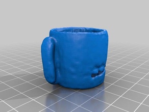 taza de té exploraciones & réplicas makerbotdigitizer scan 3d print model - Mito3D