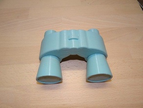 binoculars secret hiding containers 3d print model - Mito3D