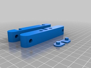 customizable reprap filament holder 3d printer accessories customizer challenge parametric useful 3d print model - Mito3D