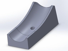 foot ikea sebastian bar stool replacement parts 3d print model - Mito3D