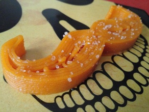 pumpkin pur e skull moustache kitchen & dining barcelona digital recipe food 3d print model - Mito3D