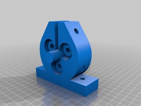 my customized threadless ballscrew no backlash 16mm rod machine tools 3d print model - Mito3D