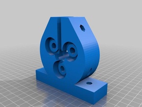 my customized threadless ballscrew no backlash16mm rod machine tools 3d print model - Mito3D