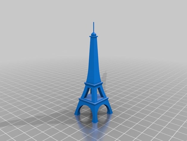 eiffel modelli 3D print model - Mito3D