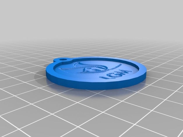 chaveiro lgm keychains customized 3D print model - Mito3D