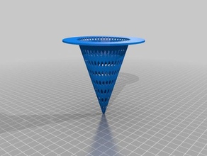my customized sink drainer strainer kitchen & dining 3d print model - Mito3D