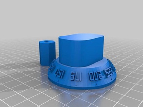 dr boo düğmesi harfler koyarak hatlı numaralara yedek parça kavisli mektup metin kelimeler arama basamak topuzu yazı numaraları soba sıcaklık westinghouse 3d print model - Mito3D