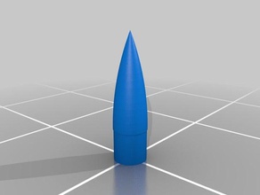 bt50 nose cone threaded closure sport & outdoors 3d print model - Mito3D
