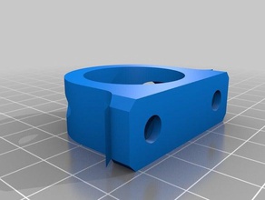 my customized openscad openbeam pillow block generator robotics 3d print model - Mito3D