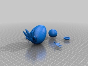 tavuk bulmaca 3d print model - Mito3D