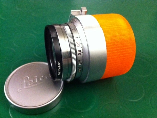 leica m lens arka kapağı kamera 3D print model - Mito3D