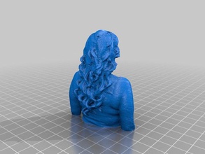 jen Menschen blatt custom3dstuff foosball Haar scan todd zenix 3d print model - Mito3D