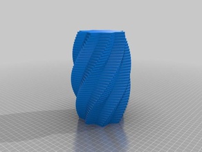 vaso-10 decoração personalizado 3d print model - Mito3D