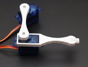 rubber legs more grip robotics customizer servo 3d print model - Mito3D