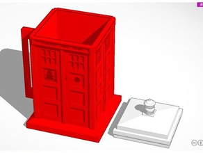 tardis mug cup kitchen & dining doctor doctorwho dr space travel police phone box drwho 3d print model - Mito3D