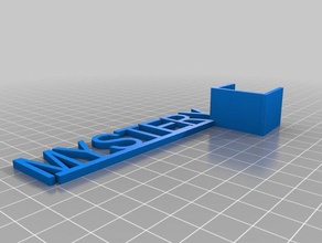 mystery organization customized 3d print model - Mito3D