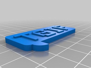 tgif-Blase Münzen und Abzeichen kundengebundene 3d print model - Mito3D