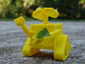 wall-e - vereinfacht, aber Niedlich druckbar Modell-Roboter openscad Roboter Spielzeug walle 3d print model - Mito3D