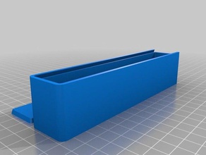 mon paramétrique personnalisé boîte à couvercle coulissant vap porte-outils & boîtes 3d print model - Mito3D