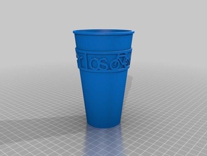 marcador copos carlos cozinha e sala de jantar personalizado 3d print model - Mito3D