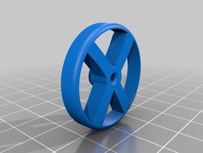 x-derby official 3d printed wheel vehicles derby 3d print model - Mito3D