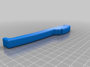 redondeadas, cola brazo Impresora 3d de las piezas rostock max v2 carrete 3d print model - Mito3D