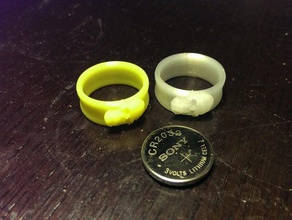 anel de caveira - mens anéis o dia das bruxas jóias crânio 3d print model - Mito3D