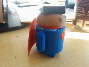 android google now superman 3d printing 3d print model - Mito3D
