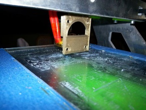 hotend fan bracket mark34 3d printer parts cooling 3d print model - Mito3D