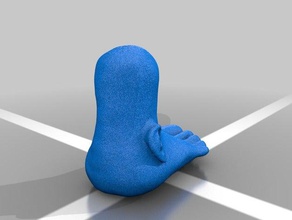 surrealista pé esculturas a arte pés de escultura sunderland uni 3d print model - Mito3D