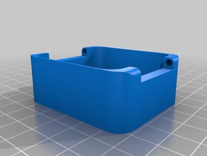 il mio personalizzato cerniera magnetica box 47 x 57 22 i contenitori su misura 3d print model - Mito3D