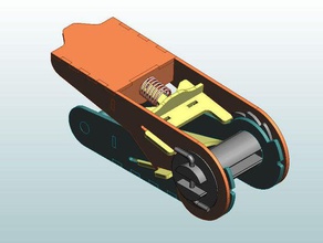 ratchet tie down altri acrilico lasercut 3d print model - Mito3D