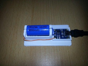 cr123a 16340 lithium cell charger using tp4056 electronics 16340 37v abs battery holder charger cr123 cr123a ebay flashlight battery lithium lithium battery lithium ion pcb tp4056