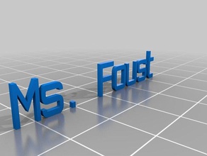 foust recipientes personalizado 3d print model - Mito3D