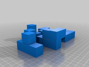 la construction des mines blcoks jeux les blocs amusant gamins de puzzle jouets 3d print model - Mito3D