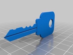 mi personalizados fáciles clave de la copiadora hogar 3d print model - Mito3D
