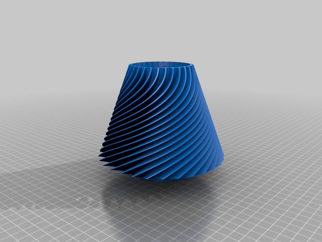 spiral cup 3d printing 3D print model - Mito3D