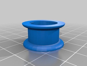 my customized parametric pulley2 parts 3d print model - Mito3D