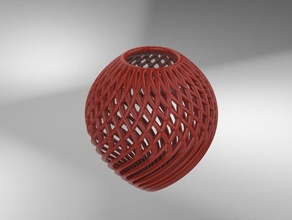 grid lampshade 3d printing 3d print model - Mito3D
