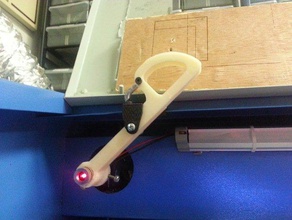 laser pointer holder 40w co2 machine tools chinese cnc fslaser full spectrum cutter upgrade utensil 3d print model - Mito3D