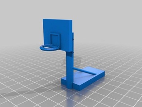 basketball hoop sport & im freien 3d print model - Mito3D