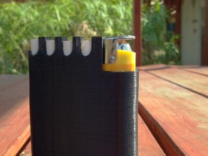 flask sigara durumda 3d print model - Mito3D