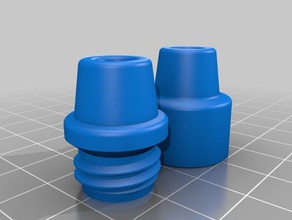 filamento del filtro joiner Stampante 3d accessori olio lubrificante lubrificazione ptfe tubo rep2 replicatore in teflon 3d print model - Mito3D