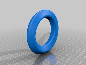 going round mobius-ring math art geometric learning mobius model sacred geometry 3d print model - Mito3D