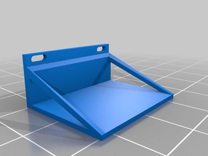 small shelf tool holders & boxes 3d printer desk holder mini pegboard workshop 3d print model - Mito3D