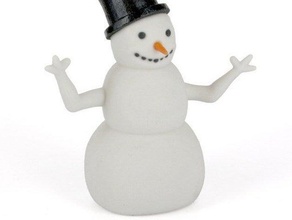 pupazzo di neve altri figurina 3d print model - Mito3D