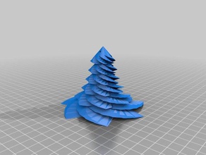 özelleştirilmiş Noel ağacı Microsoft Dynamics CRM, ben - sapin noel dekor 3d print model - Mito3D