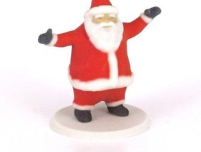 santa claus andere Weihnachten Dekoration xmas 3d print model - Mito3D