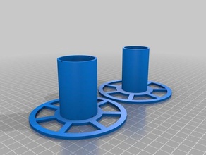 my customized filament spool 105 3d printer accessories 3d print model - Mito3D